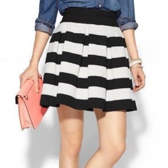 Bloomendales Aqua black white skirt - Picture 2 of 8